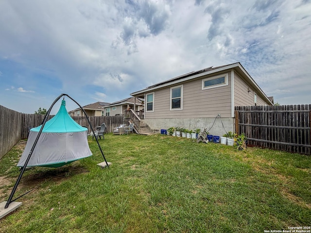 2340 Arctic Warbler, New Braunfels, TX 78130 - view of yard with stairway