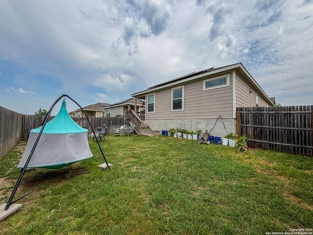2340 Arctic Warbler, New Braunfels, TX 78130 - back of house with stairs