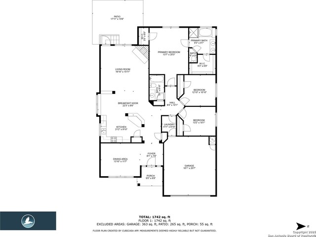 24931 Crescent Run, San Antonio, TX 78258 - property floor plan