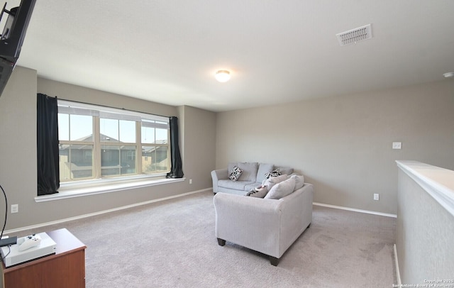 5727 Ivans Farm, San Antonio, TX 78244 - living area with light colored carpet and baseboards