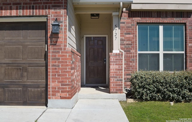 5727 Ivans Farm, San Antonio, TX 78244 - entrance to property with brick siding
