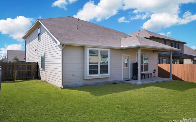 5727 Ivans Farm, San Antonio, TX 78244 - rear view of house featuring a patio area