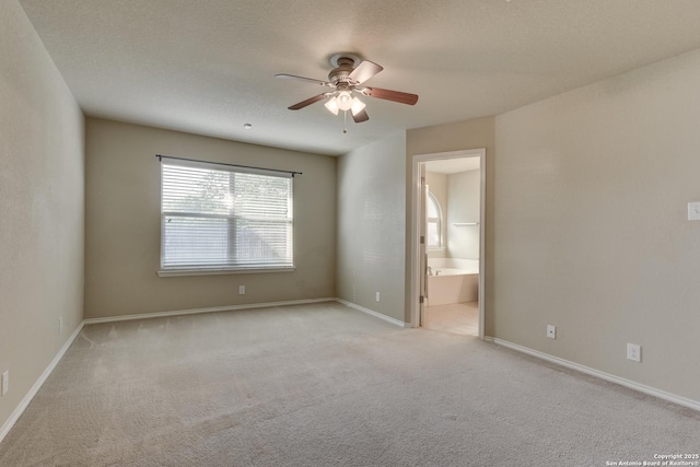 114 Arcadia Pl, Cibolo, TX 78108 - spare room with ceiling fan, carpet flooring, and baseboards