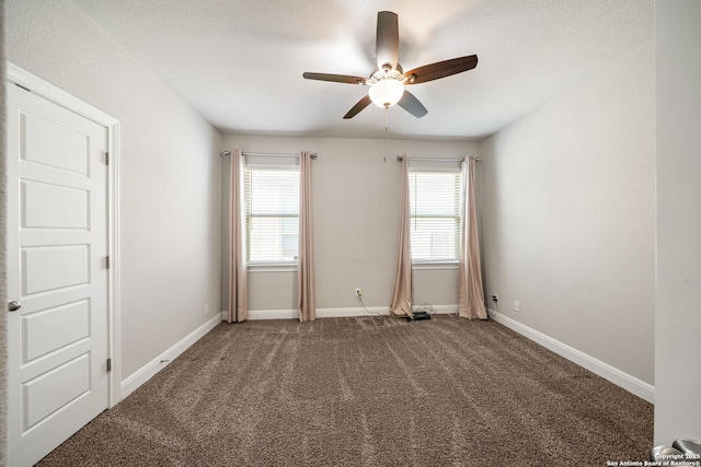 5847 Sweetwater, San Antonio, TX 78253 - carpeted spare room featuring a ceiling fan and baseboards