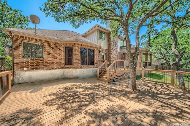 13742 Corinth, Universal City, TX 78148 - wooden deck featuring fence