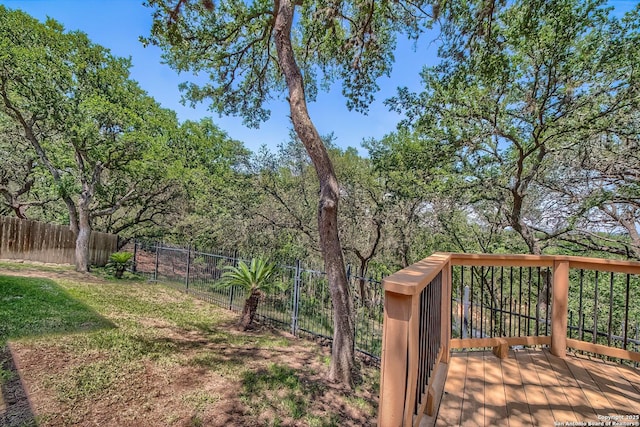 13742 Corinth, Universal City, TX 78148 - wooden deck with fence