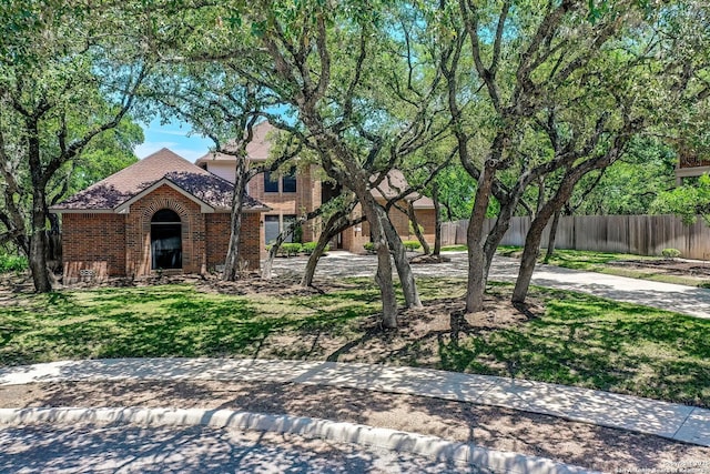 13742 Corinth, Universal City, TX 78148 - view of front of property with fence and brick siding