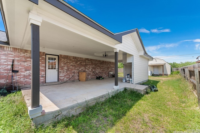 8907 Silver Bow, San Antonio, TX 78242 - view of patio