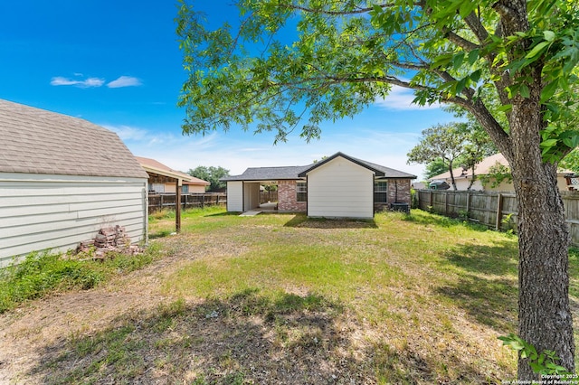 8907 Silver Bow, San Antonio, TX 78242 - view of yard