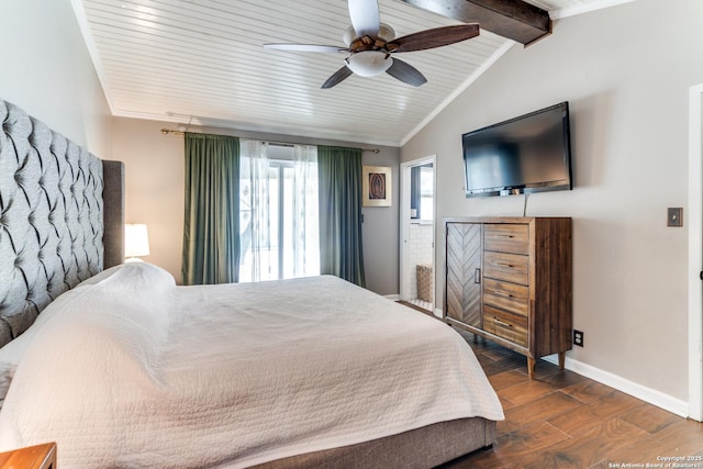 2111 Peach Blossom St, San Antonio, TX 78247 - bedroom featuring wood finished floors, baseboards, and a ceiling fan