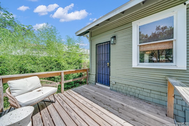 419 Wickes, San Antonio, TX 78210 - view of deck