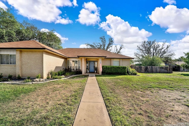 1314 Acorn, Hondo, TX 78861 - view of front of home with brick siding