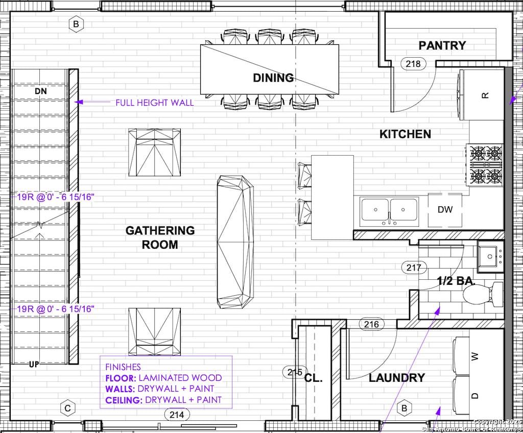 2619 S Flores Unit 3, San Antonio, TX 78204 - home floor plan