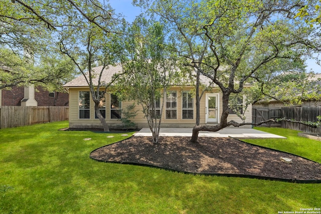 18852 Agin Ct, San Antonio, TX 78258 - back of house with a patio area