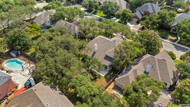 18852 Agin Ct, San Antonio, TX 78258 - view of property location with nearby suburban area and a pool area