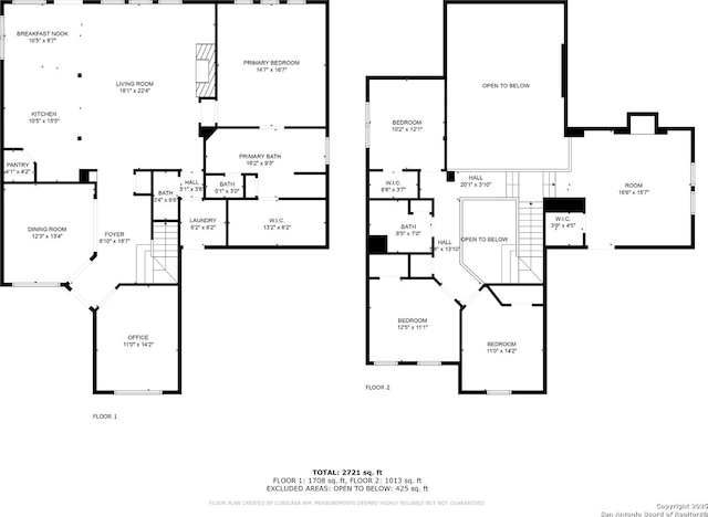 18852 Agin Ct, San Antonio, TX 78258 - property floor plan