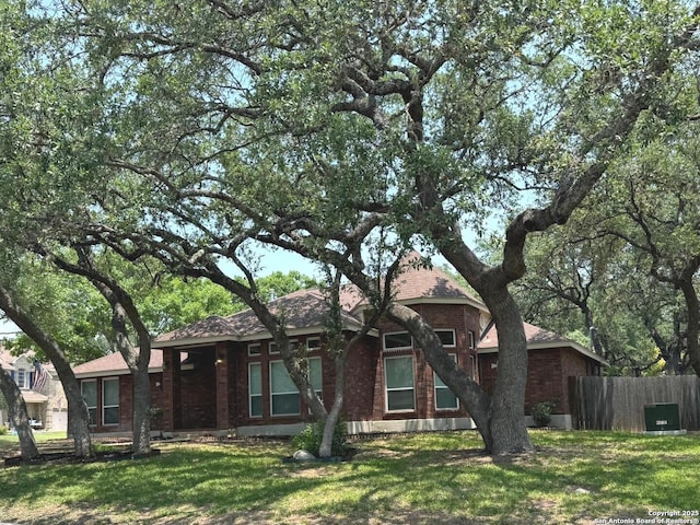 2411 Kelso, San Antonio, TX 78248 - view of front facade featuring brick siding