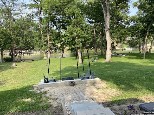 326 Riverview, Mcqueeney, TX 78123 - view of yard