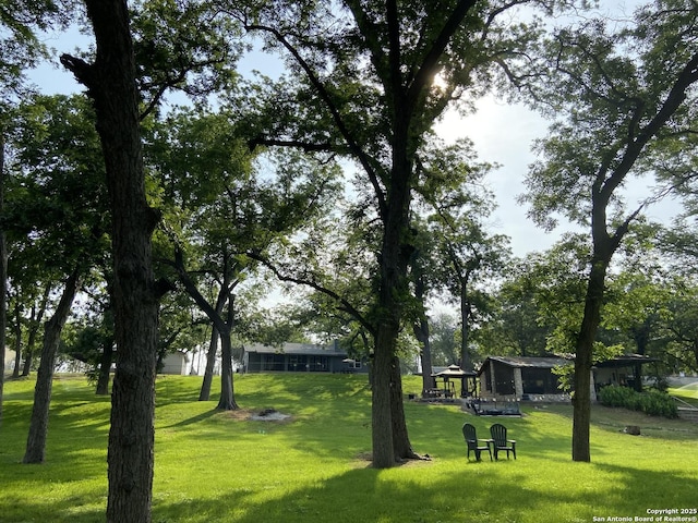 326 Riverview, Mcqueeney, TX 78123 - view of home's community with a yard