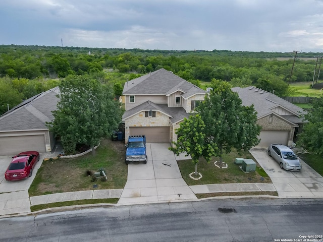 11607 Pelican Pass, San Antonio, TX 78221 - view of subject property featuring a forest