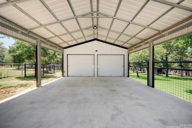 149 Chisum Ln, Vernia, TX 78121 - garage with a detached garage