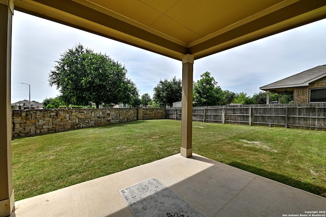 14402 Palomino Pl, San Antonio, TX 78254 - view of yard with a patio