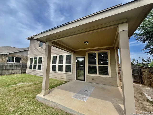 14402 Palomino Pl, San Antonio, TX 78254 - back of house featuring a patio area