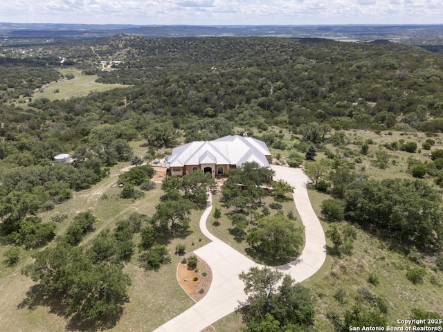 286 Settlers, Comfort, TX 78013 - bird's eye view of a forest