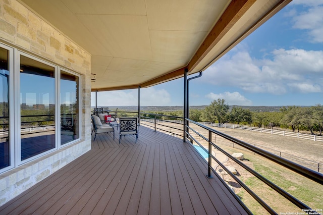 24005 Pedernales Canyon Trl, Spicewood, TX 78669 - view of deck