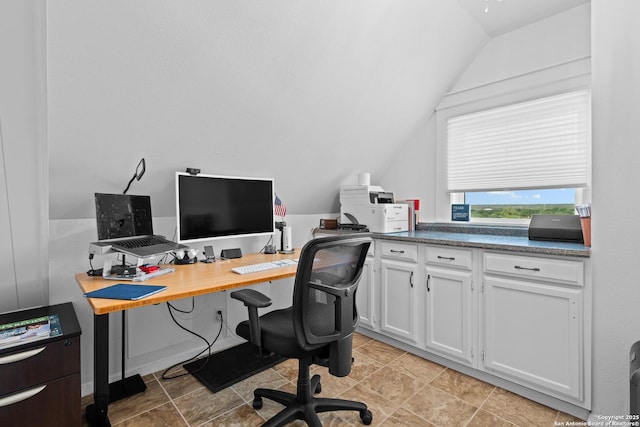 508 Main, Marble Falls, TX 78654 - office with lofted ceiling
