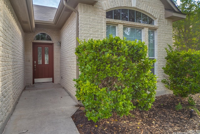 109 Sage Cyn, Boerne, TX 78006 - entrance to property with brick siding