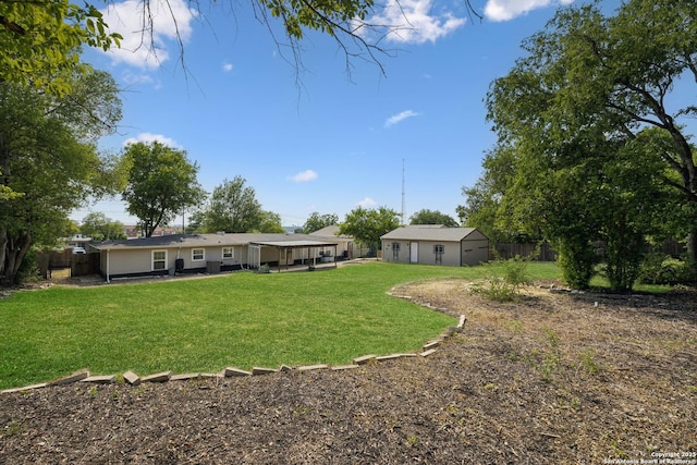 view of yard