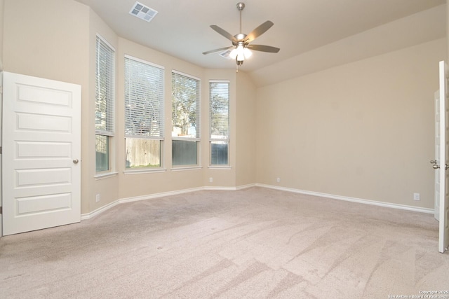 10809 Davis Farms, San Antonio, TX 78254 - carpeted spare room featuring ceiling fan and baseboards
