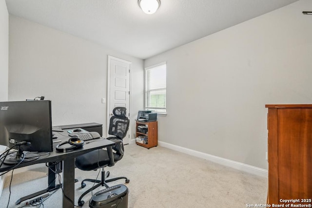 355 Jereth, Castroville, TX 78009 - carpeted office space featuring baseboards