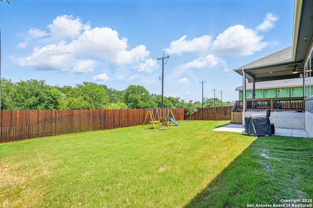 355 Jereth, Castroville, TX 78009 - view of yard featuring a playground