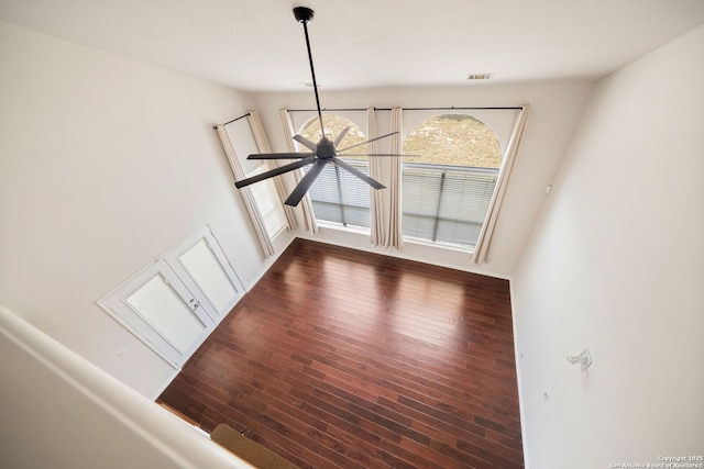17026 Darien Wing, San Antonio, TX 78247 - detailed view of wood finished floors and ceiling fan