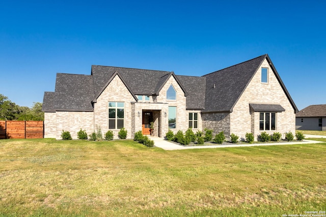 187 Stone Loop, Castroville, TX 78009 - view of front of house with roof with shingles and brick siding
