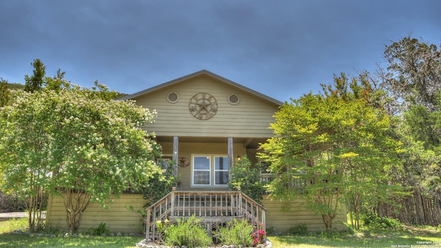 211 Roy Chisum Rd, Leakey, TX 78873 - view of front of home