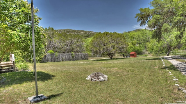 211 Roy Chisum Rd, Leakey, TX 78873 - view of yard