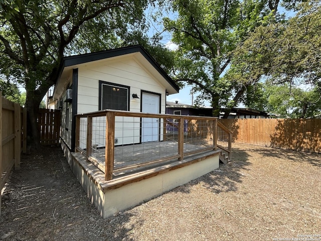 270 Oelkers, San Antonio, TX 78204 - view of outdoor structure featuring a fenced backyard and an outbuilding