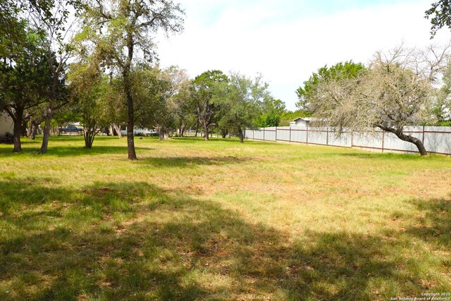 1306 Mountain Vw, Pipe Creek, TX 78063 - view of yard