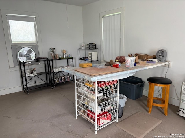 345 Westminster, San Antonio, TX 78228 - kitchen featuring concrete floors