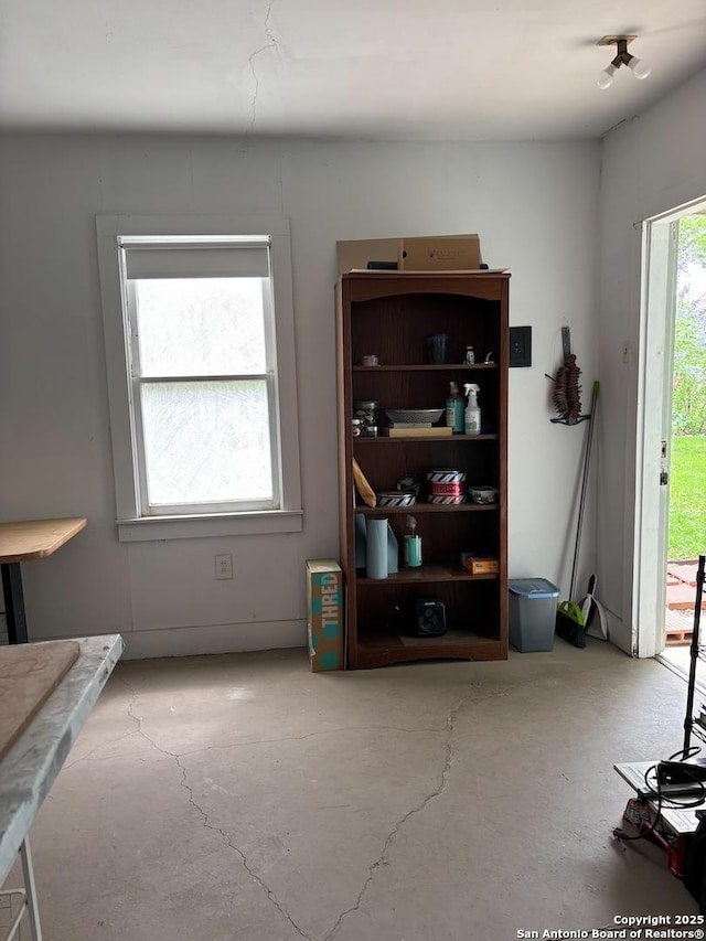 345 Westminster, San Antonio, TX 78228 - miscellaneous room featuring concrete flooring