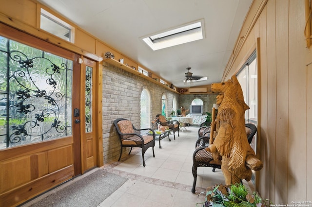 4006 Glenrock, San Antonio, TX 78240 - sunroom / solarium with a skylight and a wall mounted AC