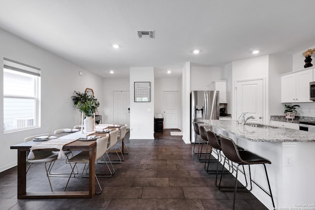 7910 Asp Pt, San Antonio, TX 78253 - dining area featuring recessed lighting and baseboards