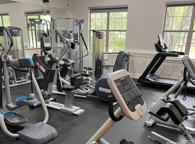 143 Roseheart, San Antonio, TX 78259 - view of gym