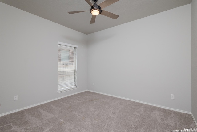 14703 Running Wolf, San Antonio, TX 78245 - unfurnished room featuring carpet flooring, ceiling fan, and baseboards