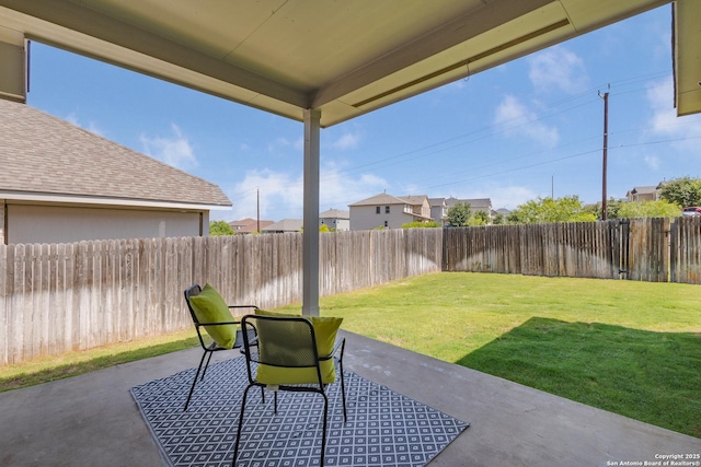 14703 Running Wolf, San Antonio, TX 78245 - view of patio / terrace featuring a residential view