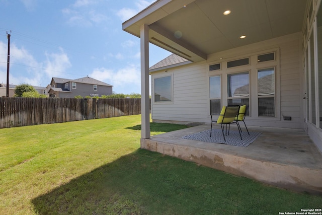 14703 Running Wolf, San Antonio, TX 78245 - view of yard featuring a patio area