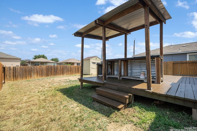 6516 Sabinal, San Antonio, TX 78252 - view of deck